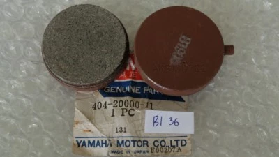 Yamaha RX100 RD50 RD125 RS100 RD200 DX Brake Disk Pad Linning NOS - Image 1 of 4
