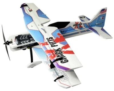 RC factory - Crack Pitts XL - 1000mm blau - Bild 1 von 4