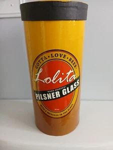 Lolita pintado a mano Pilsner 22 oz. Vaso de cerveza - 9” "Honey-Do" - Imagen 1 de 6