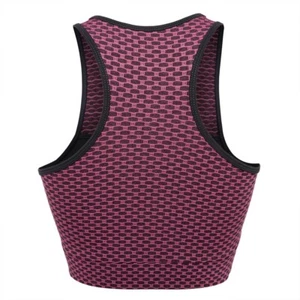 New Women Sport Bras No Steel Ring Support Tank Gather Chest High impact Vest US - Picture 1 of 26