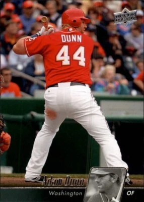 2010 Upper Deck Washington Nationals Baseball Card #528 Adam Dunn - Image 1 of 2