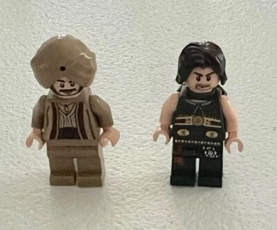 2 Minifiguras Lego Príncipe de Persia - Sheik Amar y Dastan - Vaina Foto 1 de 3