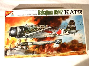 1/48 Nichimo Japanese WWII IJN Nakajima B5N2 Kate Type 97 Torpedo Bomber # 4813 - Picture 1 of 4