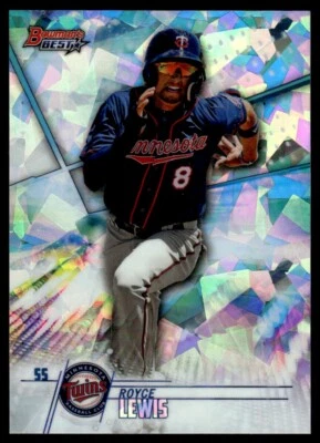 2018 Bowman's Best ATOMIC REFRACTOR Royce Lewis Minnesota Twins #TP-18 - Image 1 of 2