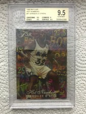 1995-96 Flair Hot Numbers Shaquille O'neal #11 (BGS 9.5)