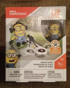 NEW Mega Construx Despicable Me Minion Puppy, Building Bricks 16 Pcs DYD32 - Picture 1 of 1