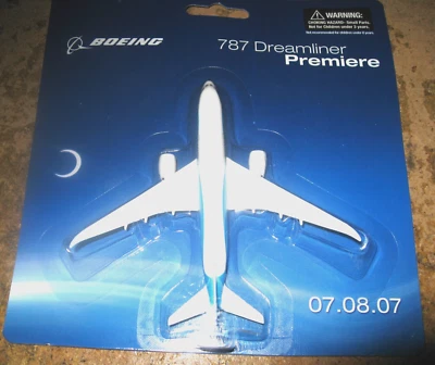 RARO AVIÓN BOEING 787 DREAMLINER COLECCIONABLE AVIÓN BOEING 1:400 promoción Foto 1 de 3