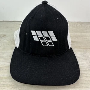 Cappello nero TesMec taglia L/XL cappello da baseball aderente - Foto 1 di 12