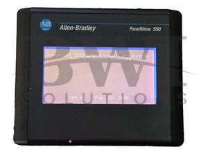 Allen Bradley 2711-T5A16L1 /B PanelView 550 RS-232/Touch Terminal 2711T5A16L1 - Picture 1 of 11