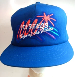 ICI Seeds Sign Of The Future Snapback Cap Hat Swingster Made in USA - Picture 1 of 9