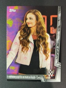 2018 Topps WWE Women's Division #17 MARIA KANELLIS - Picture 1 of 2