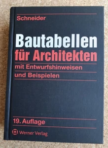 Schneider - Bautabellen für Architekten - 19. Auflage - Bild 1 von 3