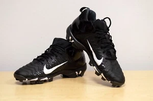 Nike Alpha Menace 2 Fast Flex Men's Cleats Size 12 AQ7653-001 2019 Black White - Picture 1 of 10