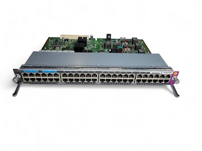Cisco WS-X4748-12X48U+E Catalyst 4500E 48-Port 12x UPOE Multigigabit Module - Изображение 1 из 3