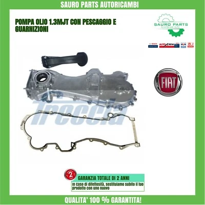 POMPA OLIO PER MOTORI 1.3 MULTIJET MJT CDTI FIAT 500 IDEA DOBLO PUNTO ALFA MITO - Immagine 1 di 3