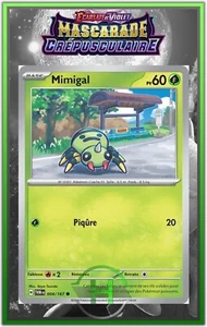 Mimigal - EV06:Mascarade Crépusculaire - 004/167 - Carte Pokémon FR Neuve - Picture 1 of 1