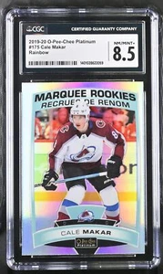 2019 Platinum O-Pee-Chee Cale Makar #175 Rainbow CGC 8.5 - Picture 1 of 2
