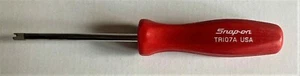 *NEW* Snap-On Tire Valve Core Removal Tool RED HARD HANDLE, TR107AR BRAND NEW! - Picture 1 of 5