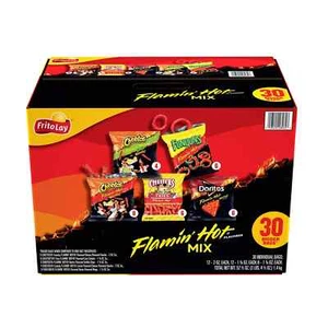 Frito-Lay Flamin' Hot Snacks, Variety Pack, 30 pk. - Picture 1 of 11