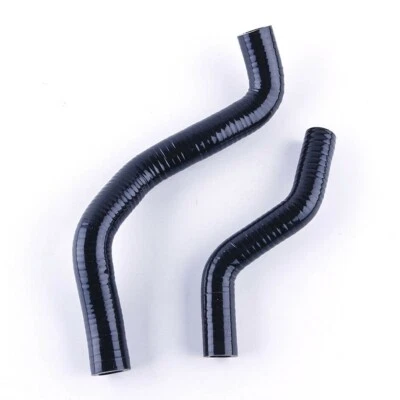 Black Silicone Radiator Coolant Hose Kit For Honda CR250R CR250 1997 1998 1999 - Imagem 1 de 4