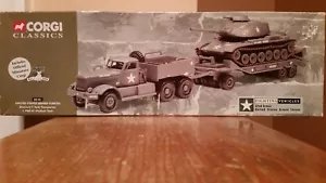 Corgi Classics #55101 US Army Diamond T Tank Transporter+M60 A1 Medium Tank 1:50 - Picture 1 of 19