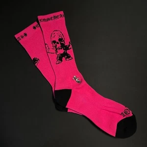 DS Auth Chrome Hearts x joe Foti CH Matty Boy Crew Socks sz M Chomper CPFm TS - Picture 1 of 3