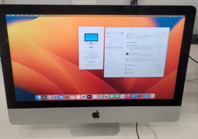 Apple iMac 21.5" 2017 A1418 I5 2.30GHz 8GB 1TB - Image 1 of 3
