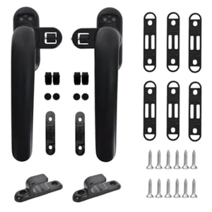 Enhanced Safety Aluminum Window Handles for For sliding Windows (Black) - Picture 1 of 9