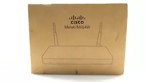 Cisco Meraki MX64W-HW MX Series 250Mbps 5x 1GB RJ-45 Unclaimed Firewall - Picture 1 of 6