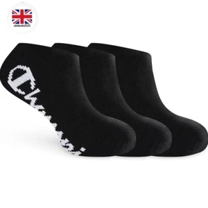 Socks Kids Champion Sneaker UK 12-1.5 EUR 31-34 3-Pack Comfortable School Sports - Picture 1 of 7