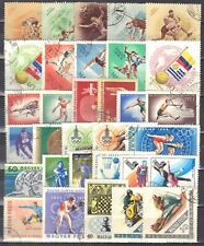 Hungary-Sport page of  stamps.