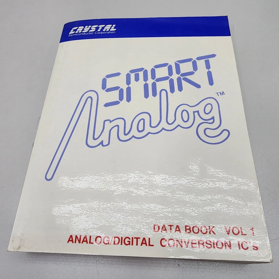 Crystal Semiconductor Corp Smart Analog Data Book Volume 1 (1990) - Image 1 of 4