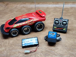 Vintage Tyco 27 MHz 9.6v RED SCORCHER RC - GOOD CONDITION - WORKS GREAT! (#25) - Picture 1 of 21