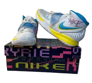 Nike Kyrie 6 GS weiß Basketballschuhe Sneaker Größe 4y Grundschule BQ5599-101 - Bild 1 von 20