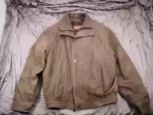 Wilson Brown Leather Western Style Jacket-Large - Worn Some but V-Good Condition - Picture 1 of 10