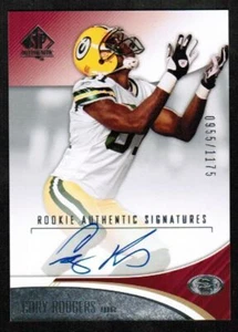 2006 SP Authentic #190 Cory Rodgers Rookie Auto #/1175 (ref 6309) - Picture 1 of 1