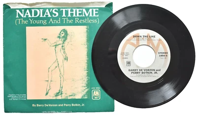 NADIAS THEME YOUNG & THE RESTLESS PICTURE SLEEVE EP 45 7" SINGLE RECORD COMANEC Foto 1 de 4