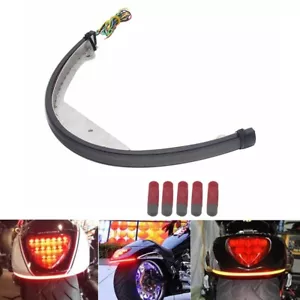 For Suzuki Boulevard M109R M90 2006-2024 LED Rear Fender Turn Brake Lights Bar - Picture 1 of 9