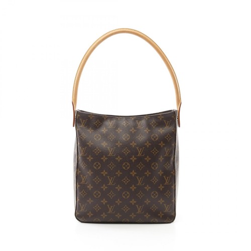 LOUIS VUITTON（LV） Borsa a tracolla Louis Vuitton Looping GM M51145 tela monogramma marrone usata donna LV