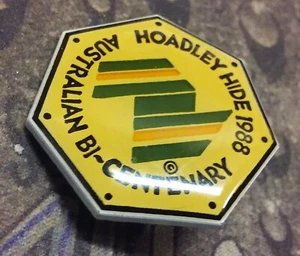 De colección Scouts Australia 1988 Hoadley Hide Venturer bufanda clip pin insignia - Imagen 1 de 4