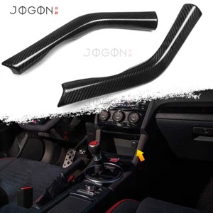 Carbon Console MT Gear Shift Panel Side Trim For Subaru WRX / WRX STi VA 2015-21 - Picture 1 of 10