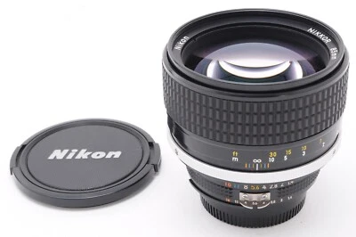 SIC SN187xxx【MINT】Nikon Ai-s Ais Nikkor 85mm f1.4 MF Lens From JAPAN - Image 1 of 4