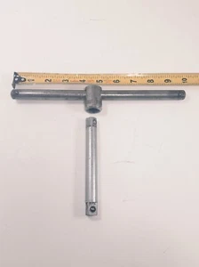 VINTAGE MADE IN USA 1/2" female sliding T-handle drive UNBRANDED - Picture 1 of 8