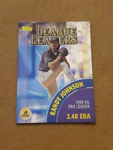 Topps 2000 de la Liga Randy Johnson & Pedro Martínez #464 - Imagen 1 de 2
