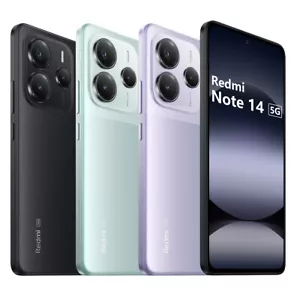 Xiaomi Redmi Note 14 5G Smartphone 8+256GB 6,67'' AMOLED Android 14 108MP Handy - Afbeelding 1 van 24