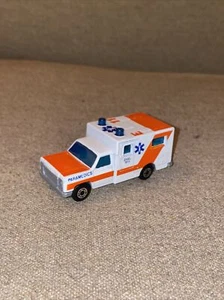 Matchbox 1977 White Ambulance Dial 911 Paramedics - Picture 1 of 10
