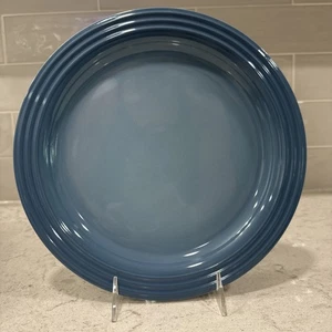 Le Creuset CHAMBRAY Stoneware 10.5" Dinner Plate Retired Replacement Classic Rim - Picture 1 of 6
