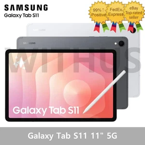 SAMSUNG Galaxy Tab S11 5G 11" SM-X736 128GB/256GB/512GB Unlocked Tablet - Picture 1 of 17