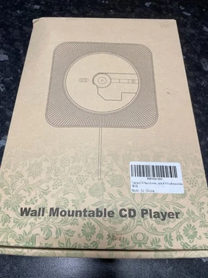  Desktop /wall mountable CD Player with Bluetooth,USB Aux in and FM radio!! - Image 1 of 4