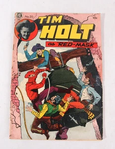 Tim Holt #20, 1950 Golden Age Comic, 1st App of Red Mask, 2.0 Good - Picture 1 of 8